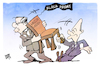 Cartoon: Black Friday (small) by Kostas Koufogiorgos tagged koufogiorgos,karikatur,black,friday,kfrage,scholz,pistorius