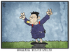 Cartoon: Brasiliens bester Spieler (small) by Kostas Koufogiorgos tagged karikatur,koufogiorgos,cartoon,illustration,brasilien,wm,fussball,mannschaft,schiedsrichter,sport,spieler,fehlentscheidung