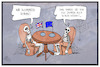 Cartoon: Brexit (small) by Kostas Koufogiorgos tagged karikatur,koufogiorgos,illustration,cartoon,brexit,verhandlung,eu,austritt,uk,unterhändler