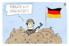 Cartoon: Bundeswehr-Sondervermögen (small) by Kostas Koufogiorgos tagged karikatur,koufogiorgos,sondervermögen,bundeswehr,schutzwall,soldat,verteidigung,geldsack