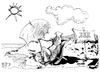 Cartoon: BVG-Urteil (small) by Kostas Koufogiorgos tagged bvg,esm,urteil,verfahren,richter,urlaub,gericht,klage,karikatur,kostas,koufogiorgos