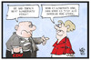 Cartoon: CDU konservativ (small) by Kostas Koufogiorgos tagged karikatur,koufogiorgos,illustration,cartoon,cdu,union,merkel,partei,kritik,profil,bundeskanzlerin,demokratie