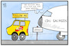 Cartoon: CDU Sachsen (small) by Kostas Koufogiorgos tagged karikatur,koufogiorgos,illustration,cartoon,cdu,sachsen,afd,partei,flugzeug,follow,me