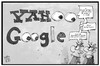 Cartoon: Datenschutz (small) by Kostas Koufogiorgos tagged karikatur,koufogiorgos,illustration,cartoon,daten,datenschutz,yahoo,google,internet,konzern,firma,ueberwachung,geheimdienst,spionage,wirtschaft