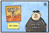 Cartoon: Der Tag danach (small) by Kostas Koufogiorgos tagged karikatur,koufogiorgos,illustration,cartoon,hiroshima,nordkorea,kim,jong,un,atombombe,film,tag,danach,day,after,krieg,historisch,geschichte
