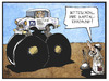Cartoon: Deutsche Bank (small) by Kostas Koufogiorgos tagged karikatur,koufogiorgos,illustration,cartoon,deutsche,bank,katar,kapitalerhöhung,scheich,luft,auto,wirtschaft,geld