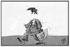 Cartoon: Deutsche Bank (small) by Kostas Koufogiorgos tagged karikatur,koufogiorgos,illustration,cartoon,deutsche,bank,wirtschaft,führung,krise