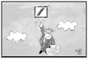 Cartoon: Deutsche Bank (small) by Kostas Koufogiorgos tagged karikatur,koufogiorgos,illustration,cartoon,stellenabbau,deutsche,bank,arbeit,job,soziales,wirtschaft