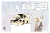 Cartoon: Deutsche Wirtschaft (small) by Kostas Koufogiorgos tagged karikatur,koufogiorgos,wirtschaft,auto,iaa,ausstellung,modell