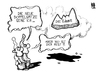 Cartoon: Die Linke (small) by Kostas Koufogiorgos tagged kipping,riexinger,partei,vorsitz,linke,berg,wähler,michel,basis,parteitag,göttingen,politik,karikatur,kostas,koufogiorgos