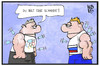 Cartoon: Doping (small) by Kostas Koufogiorgos tagged karikatur,koufogiorgos,illustration,cartoon,doping,russland,athlet,sport,olympia,leistungssport,schande,betrug