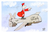 Cartoon: Drohneneinsätze (small) by Kostas Koufogiorgos tagged karikatur,koufogiorgos,drohnen,verfassungsrichter,bverfg,usa,krieg,waffen