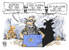Cartoon: Einzelfall Eurozone (small) by Kostas Koufogiorgos tagged einzelfall,zypern,süden,euro,zone,schulden,krise,europa,eu,karikatur,kostas,koufogiorgos