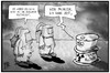 Cartoon: Endlagersuche (small) by Kostas Koufogiorgos tagged karikatur,koufogiorgos,illustration,cartoon,atommüll,endlager,fass,strahlung,halbwertzeit,schutzanzug,nuklear,energie,atomkraft,gorleben