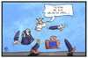 Cartoon: EU-Gipfel (small) by Kostas Koufogiorgos tagged karikatur,koufogiorgos,illustration,cartoon,eu,gipfel,europa,abgeordneter,puppe,hampelmann
