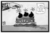 Cartoon: EU-Gipfel (small) by Kostas Koufogiorgos tagged karikatur,koufogiorgos,illustration,cartoon,eu,europa,gipfel,brexit,grossbritannien,torte,bombe,explosiv,rosinenpickerei,austritt