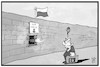 Cartoon: EU-Gipfel (small) by Kostas Koufogiorgos tagged karikatur,koufogiorgos,illustration,cartoon,stier,europa,eu,gipfel,schwarz,schaf,streit,polen,flüchtlingsquote,mauer,abschottung,grenze,geld