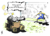 Cartoon: Euro-Finale (small) by Kostas Koufogiorgos tagged euro,schulden,krise,elfmeter,fussball,em,eu,europa,karikatur,kostas,koufogiorgos