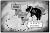 Cartoon: Euro-Krise (small) by Kostas Koufogiorgos tagged karikatur,koufogiorgos,illustration,cartoon,europa,euro,eu,stier,sparpolitik,krise,politik