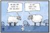 Cartoon: Facebook (small) by Kostas Koufogiorgos tagged karikatur,koufogiorgos,illustration,cartoon,facebook,nutzer,soziale,medien,netzwerk,internet,schaf,herde,virtuell,computer