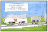 Cartoon: Fahrplanwechsel Bahn (small) by Kostas Koufogiorgos tagged karikatur,koufogiorgos,illustration,cartoon,bahn,fahrplanwechsel,platz,reservierung,verbesserung,thunberg,sitzplatz,waggon,wirtschaft,mobilität