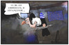 Cartoon: Griechenland (small) by Kostas Koufogiorgos tagged karikatur,koufogiorgos,illustration,cartoon,geier,kanarienvogel,vogel,grube,kohle,pleite,griechenland,wirtschaft,politik
