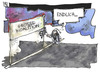 Cartoon: Große Koalition (small) by Kostas Koufogiorgos tagged groko,koalition,michel,spd,union,cdu,csu,vertrag,politik,karikatur,koufogiorgos