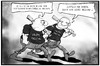 Cartoon: Gruppe Freital (small) by Kostas Koufogiorgos tagged karikatur,koufogiorgos,illustration,cartoon,freital,neonazi,terrorismus,bildung,rechtsterrorismus,anklage,politik,rechtsextremismus