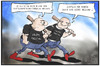 Cartoon: Gruppe Freital (small) by Kostas Koufogiorgos tagged karikatur,koufogiorgos,illustration,cartoon,freital,neonazi,terrorismus,bildung,rechtsterrorismus,anklage,politik,rechtsextremismus
