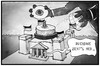 Cartoon: Hacker im Bundestag (small) by Kostas Koufogiorgos tagged karikatur,koufogiorgos,illustration,cartoon,hacker,angriff,daten,diebstahl,reichstag,bundestag,cyberattacke,politik,it,sicherheit,datenschutz,spionage
