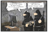Cartoon: Helmut Schmidt (small) by Kostas Koufogiorgos tagged karikatur,koufogiorgos,illustration,cartoon,helmut,schmidt,trauerfeier,beerdigung,is,terrorist,schwarz,trauer,terrorismus,labyrinth