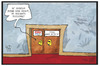 Cartoon: Innere Sicherheit (small) by Kostas Koufogiorgos tagged karikatur,koufogiorgos,illustration,cartoon,sicherheit,union,cdu,csu,treffen,innere,demokratie,innenpolitik,partei,unionsparteien,politik