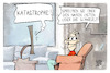 Cartoon: Katastrophengebiete (small) by Kostas Koufogiorgos tagged karikatur,koufogiorgos,katastrophe,schweiz,nahost