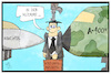 Cartoon: Klage gegen Airbus (small) by Kostas Koufogiorgos tagged karikatur,koufogiorgos,illustration,cartoon,airbus,waffenindustrie,rüstungsindustrie,eurofighter,korruption,a400m,g36,klemme,wirtschaft,flugzeug,waffen