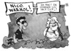 Cartoon: Lou Reed (small) by Kostas Koufogiorgos tagged lou,reed,nico,velvet,underground,warhol,petrus,himmel,paradies,musik,legende,karikatur,koufogiorgos