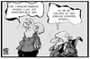 Cartoon: Loyalität zu Deutschland (small) by Kostas Koufogiorgos tagged karikatur,koufogiorgos,illustration,cartoon,merkel,schäuble,griechen,türken,türkischstämmig,integration,loyalität,bundesrepublik,bundeskanzlerin,finanzminister,cdu,sparkurs