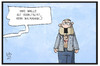 Cartoon: Lutz Bachmann (small) by Kostas Koufogiorgos tagged karikatur,koufogiorgos,illustration,cartoon,bachmann,pegida,balkenbrille,gericht,auftritt,volksverhetzung,hitlerbart