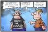 Cartoon: Made in Germany (small) by Kostas Koufogiorgos tagged karikatur,koufogiorgos,illustration,cartoon,export,made,in,germany,handel,urlaub,deutschland,ausland,politik,wirtschaft