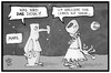 Cartoon: Marssimulation (small) by Kostas Koufogiorgos tagged karikatur,koufogiorgos,illustration,cartoon,mars,simulation,marsmännchen,hawaii,mission,ausserirdisch,weltraum,forschung,wissenschaft