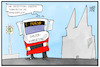 Cartoon: Maskenpflicht (small) by Kostas Koufogiorgos tagged karikatur,koufogiorgos,illustration,cartoon,maskenpflicht,nrw,köln,karneval,corona,bus