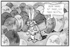 Cartoon: Mueller-Report (small) by Kostas Koufogiorgos tagged karikatur,koufogiorgos,illustration,cartoon,mueller,sonderermittler,bericht,osterhase,trump,usa,untersuchung