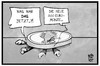 Cartoon: Münzgeld (small) by Kostas Koufogiorgos tagged karikatur,koufogiorgos,illustration,cartoon,muenze,geld,euro,waehrung,gewicht,erschlagen,wirtschaft,kleingeld,hartgeld,münzgeld