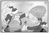 Cartoon: Nordstream 2 (small) by Kostas Koufogiorgos tagged karikatur,koufogiorgos,illustration,cartoon,nordstream,putin,trump,weihnachten,sanktionen,usa,russland,energie,gas,streit