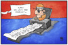 Cartoon: NSA-Spählisten (small) by Kostas Koufogiorgos tagged karikatur,koufogiorgos,illustration,cartoon,nsa,geheimdienst,spähliste,liste,selektoren,veröffentlichung,usa,spionage
