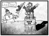 Cartoon: Öl-Krieg im Irak (small) by Kostas Koufogiorgos tagged karikatur,koufogiorgos,illustration,cartoon,irak,isis,kreuzritter,krieg,heilig,öl,heiligtum,politik,terrorismus