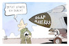 Cartoon: Olaf Maverick (small) by Kostas Koufogiorgos tagged karikatur,koufogiorgos,flugzeug,kampfjet,scholz,bundeskanzler,pilot,topgun