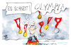 Cartoon: Olympische Winterspiele (small) by Kostas Koufogiorgos tagged karikatur,koufogiorgos,olympia,winterspiele,schnee,medaille
