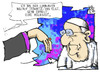 Cartoon: Papstaudienz (small) by Kostas Koufogiorgos tagged tebartz,van,elst,limburg,bischof,papst,franziskus,vatikan,rom,kirche,karikatur,koufogiorgos