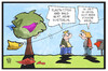 Cartoon: Plastiktüten (small) by Kostas Koufogiorgos tagged karikatur,koufogiorgos,illustration,cartoon,plastiktüten,umwelt,umweltschutz,verpackung,müll,plastik,natur,handel,verbraucher