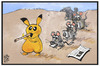 Cartoon: Pokemon Go (small) by Kostas Koufogiorgos tagged karikatur,koufogiorgos,illustration,cartoon,pokemon,go,computer,spiel,handy,smartphone,nintendo,app,rattenfänger,user,spielen,virtuelle,realität